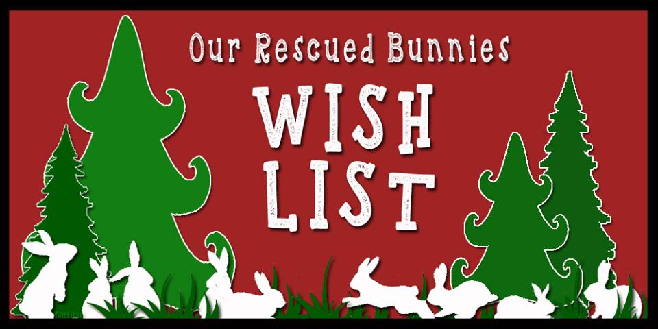 Our Rescued Bunnies Wish List